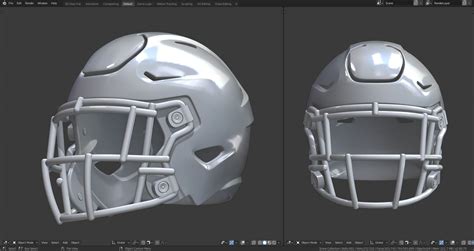 3d print helmets|3d printable football helmet.